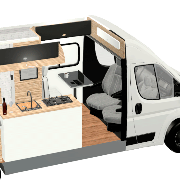 distribucion l3h2 furgoneta camper pampa xl