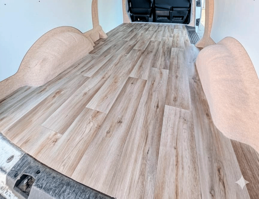 suelo furgoneta camper