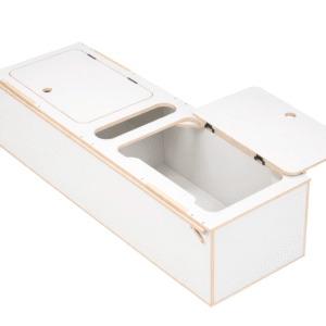 mueble camper con almacenaje