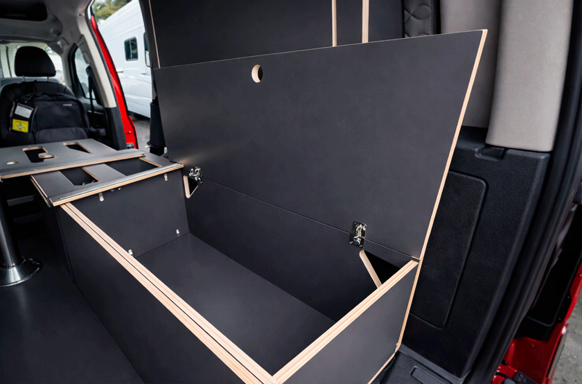 mueble camper vw caddy