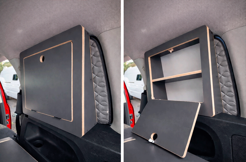mueble camper vw caddy