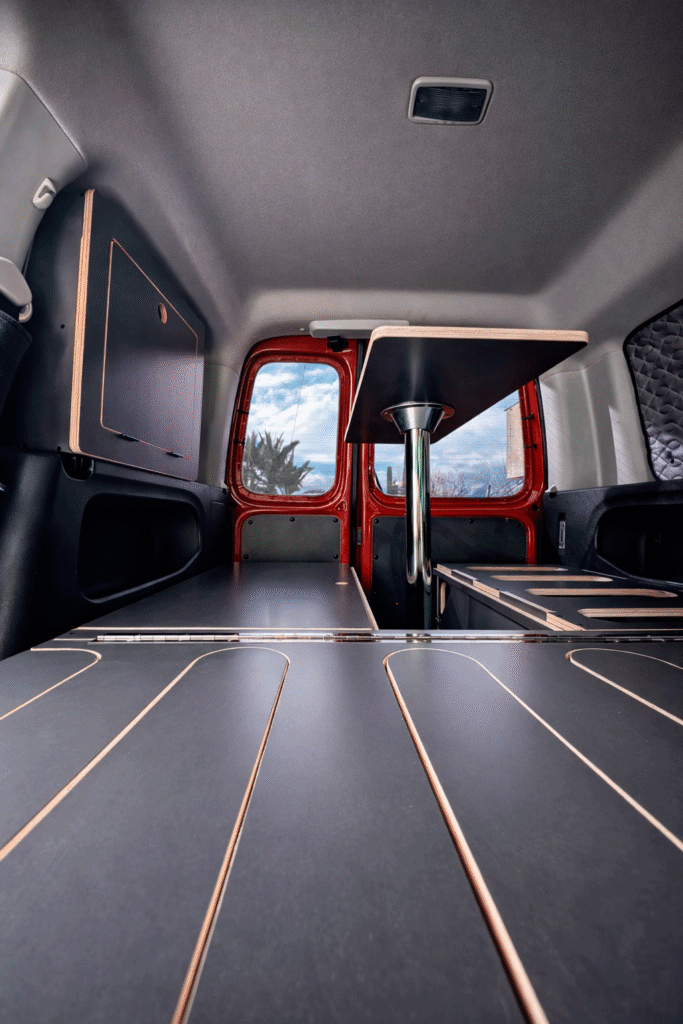 mueble camper vw caddy