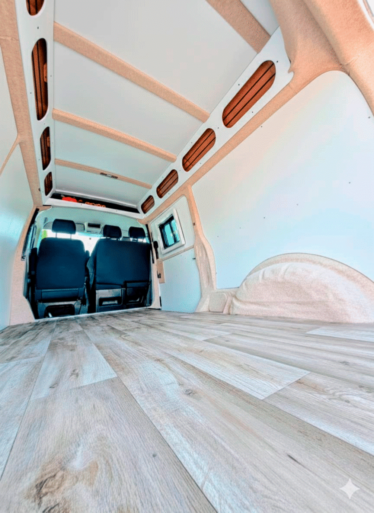 camperizacion vw transporter t5 sin homologar