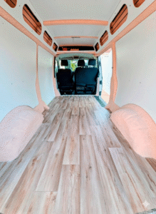 camperizacion vw transporter t5 sin homologar