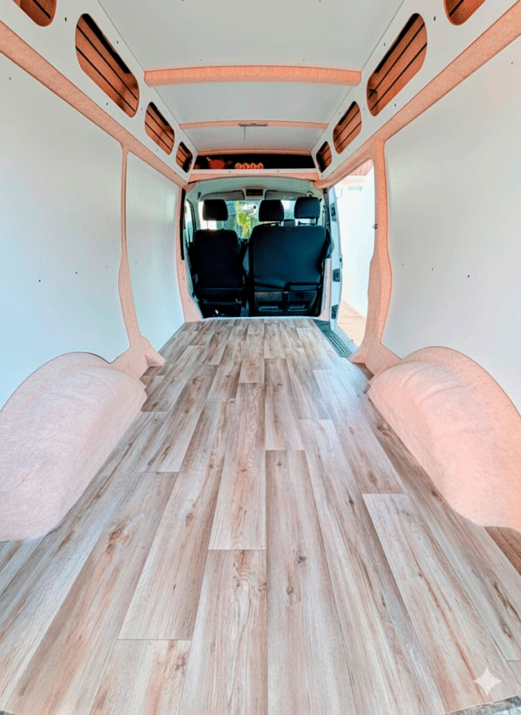 camperizacion vw transporter t5 sin homologar