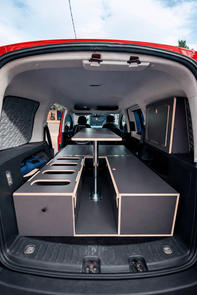 muebles camper desmontables para furgoneta