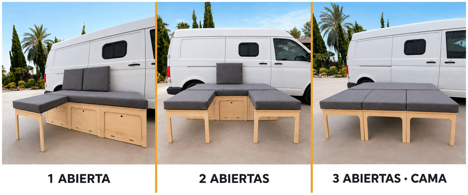 sofa cama camper