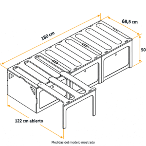 sofa cama camper